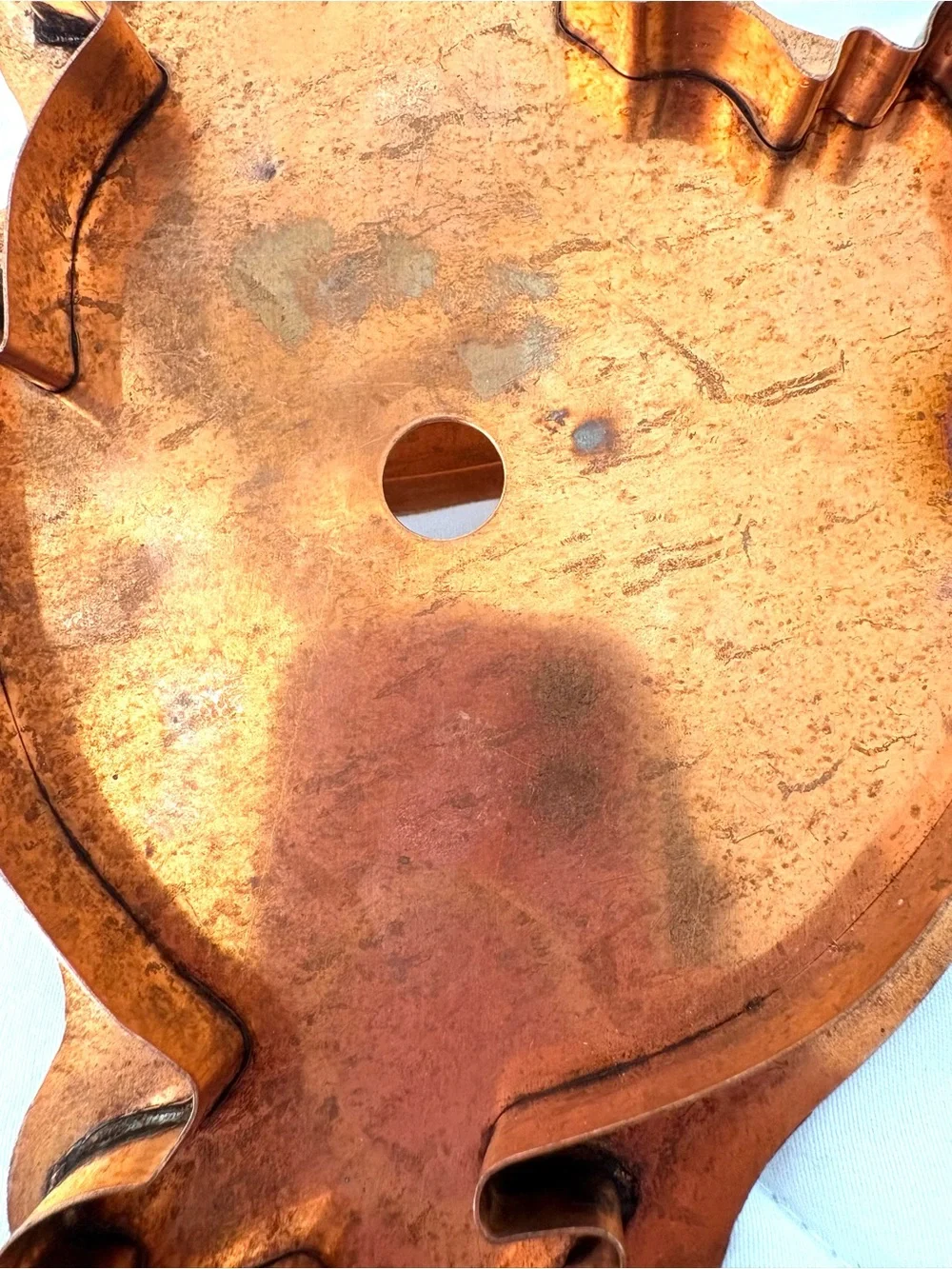 Martha Stewart Vintage Chick Cookie Cutter with Copper Finish
